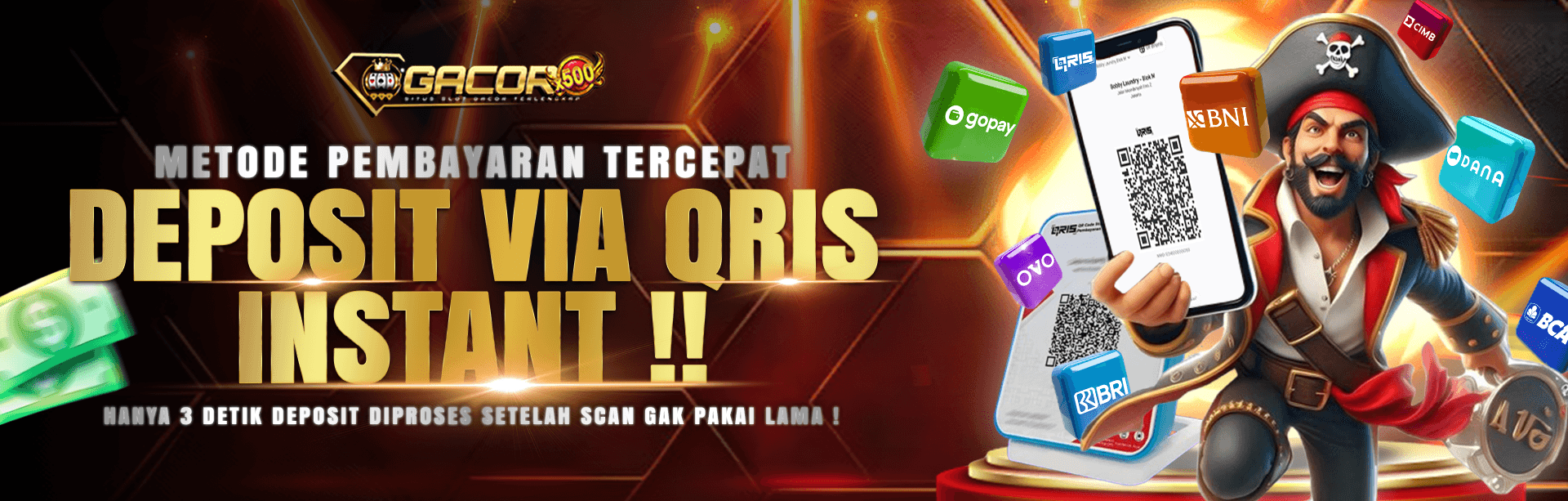 DEPOSIT QRIS INSTANT