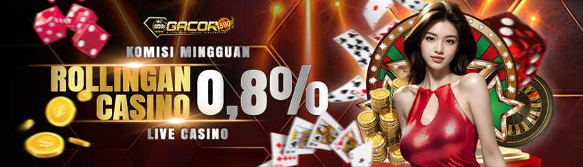 Komisi Mingguan Live Casino