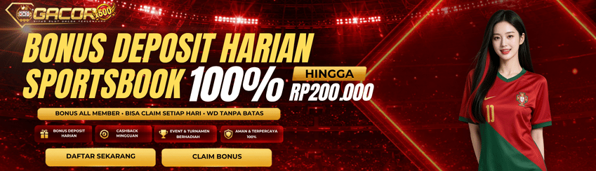BONUS DEPOSIT 100% FIFA WORLD CUP 2026 GACORX500