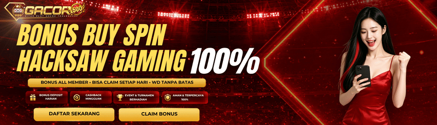 PROMO BUY SPIN HACKSAW GAMING 100%